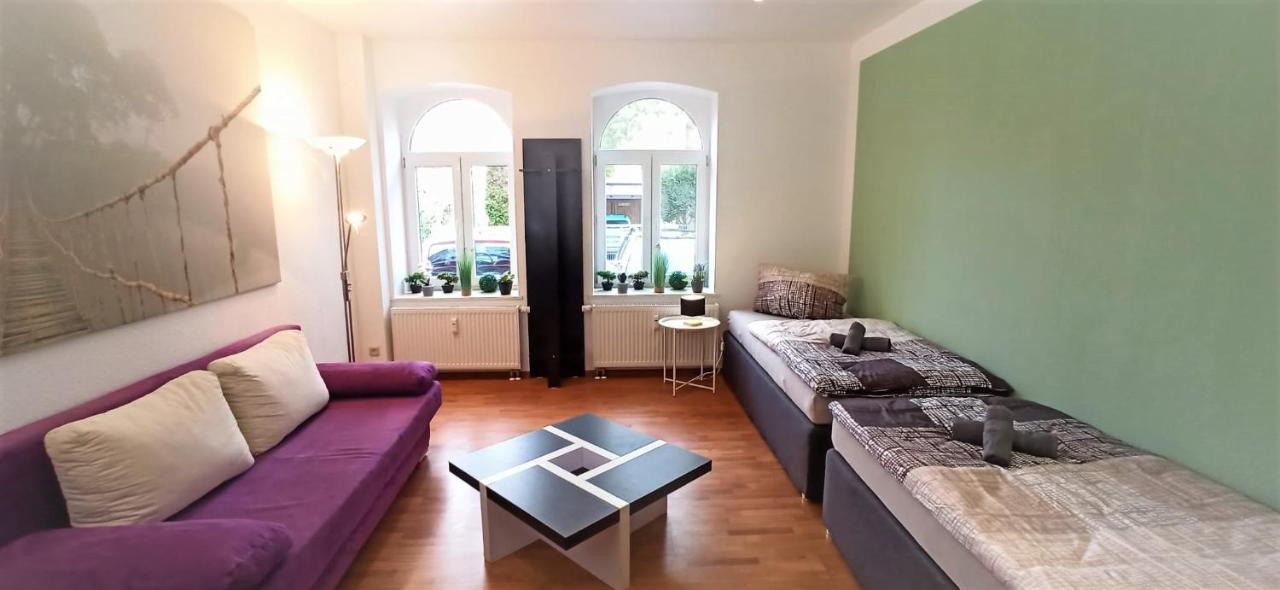 Apartment Fuer Bis Zu 7 Personen Mit Balkon 哈尔伯施塔特 外观 照片